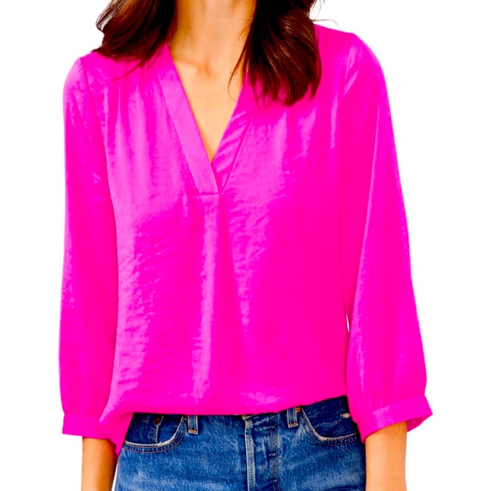 Vince Camuto Fuchsia blouse